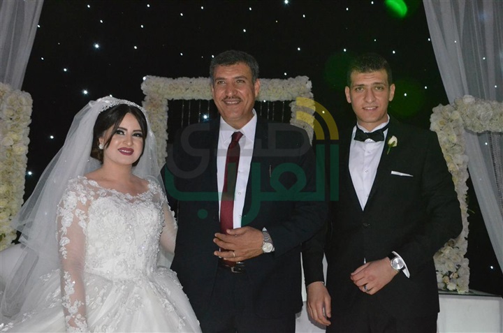 بالصور .. زفاف أحمد وأمنية برعاية حكيم