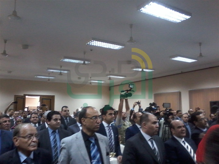 بالصور.. وزير العدل يفتتح مجمع محاكم بنها الجديد