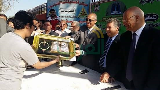 القاضى: نثق فى قدرة طلابنا على الإرتقاء بالوطن .. ونسعد بكل فكرة من شباب جامعة بنها