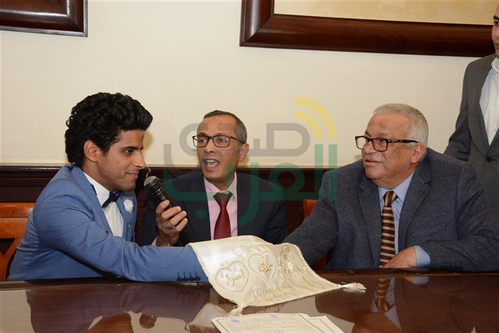 بالصور ... نجوم الفن فى عقد قران حمدى المرغنى وإسراء عبد الفتاح بالصور ... نجوم الفن فى عقد قران حمدى المرغنى وإسراء عبد الفتاح