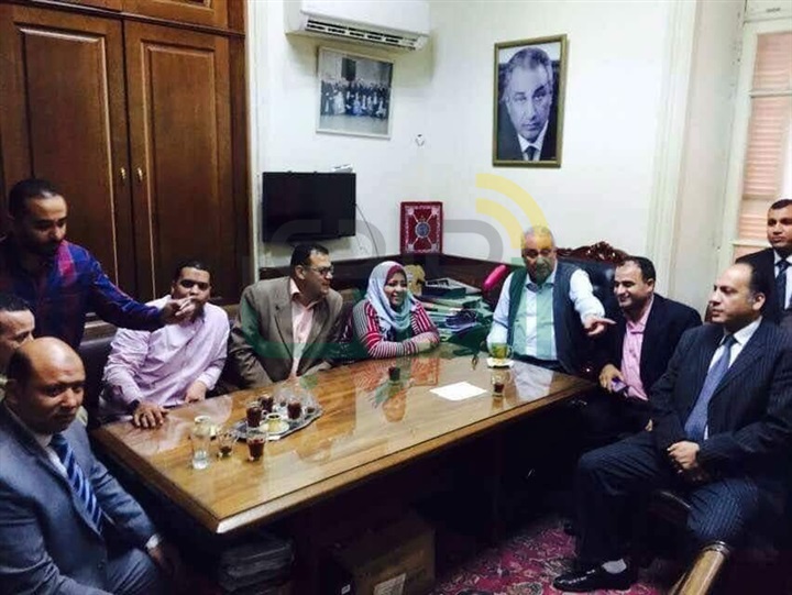 بالصور.. عاشور يلتقي «محامين الأوقاف» ويعدهم بلقاء الوزير لحل شكواهم
