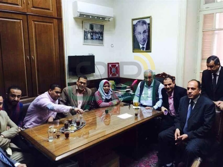 بالصور.. عاشور يلتقي «محامين الأوقاف» ويعدهم بلقاء الوزير لحل شكواهم