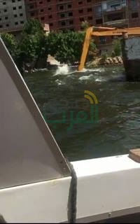 بالصور.. أمن كفر الشيخ ينفذ حملة لإزالة 159 حالة تعدٍ علي نهر النيل