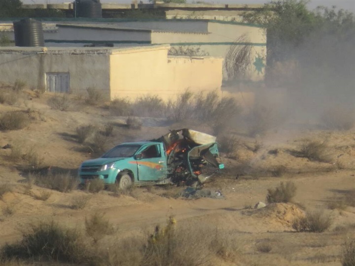 بالصور.. القوات المسلحة تدمر كمية من المواد المتفجرة بشمال سيناء