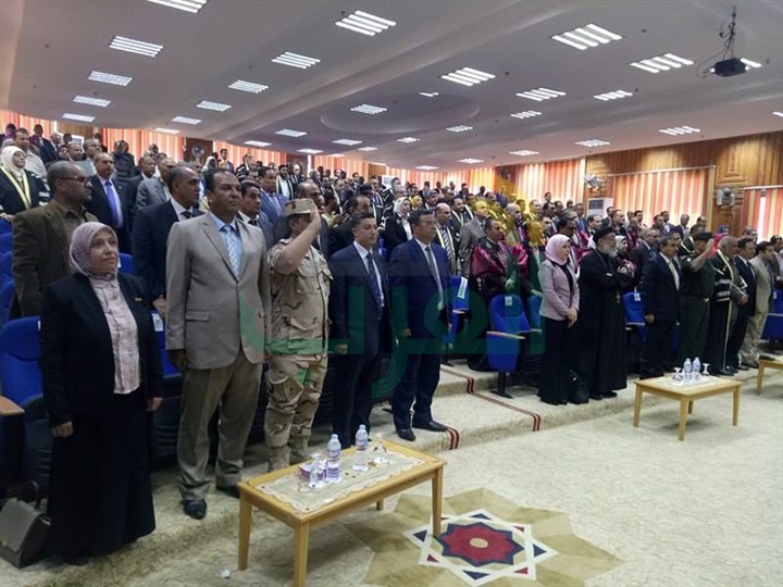 بالصور.. رئيس جامعة كفر الشيخ يستعرض إنجازات الجامعة خلال العام