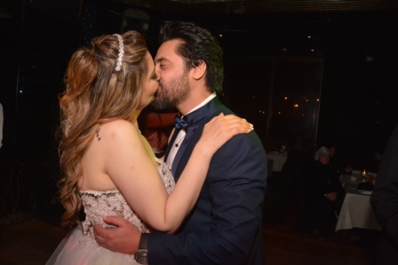 بالصور.. حفل زفاف الفنان محمد عاطف علي لبني الحسيني