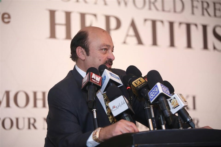  حفل تنصيب محمد حماقي سفيرًا لحملة "عالم خال من فيروس سي"
