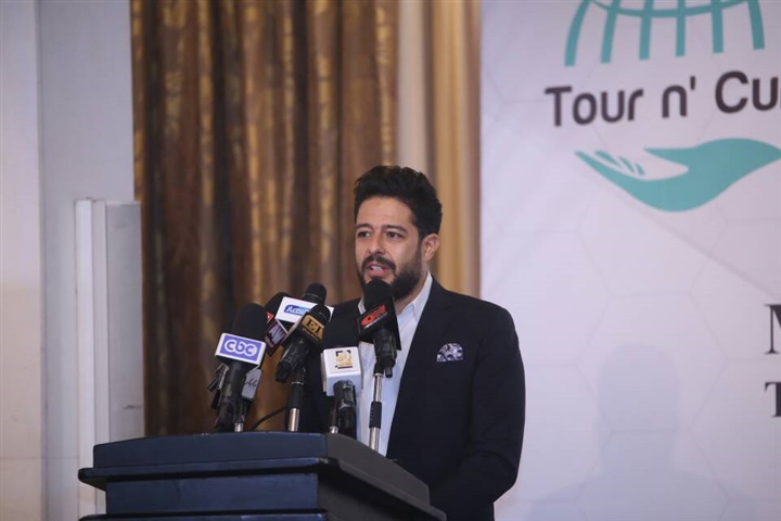  حفل تنصيب محمد حماقي سفيرًا لحملة "عالم خال من فيروس سي"