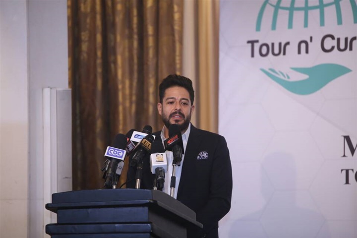  حفل تنصيب محمد حماقي سفيرًا لحملة "عالم خال من فيروس سي"