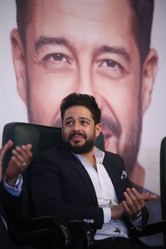  حفل تنصيب محمد حماقي سفيرًا لحملة "عالم خال من فيروس سي"