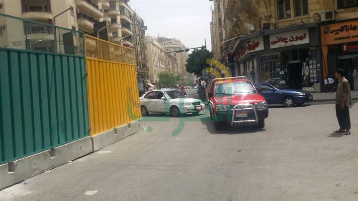 بالصور.. تحويلات مرورية بوسط العاصمة بسبب الخط الثالث للمترو 