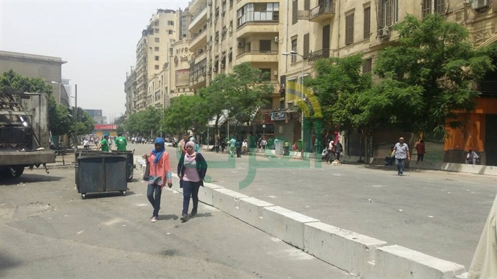 بالصور.. تحويلات مرورية بوسط العاصمة بسبب الخط الثالث للمترو 