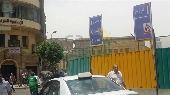 بالصور.. تحويلات مرورية بوسط العاصمة بسبب الخط الثالث للمترو 