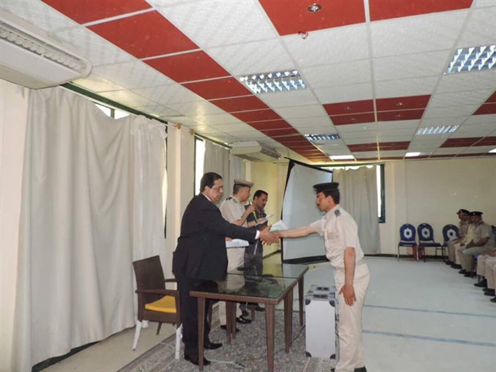بالصور.. مدير أمن كفر الشيخ يشهد ختام الدورة الـ32 لأفراد الشرطة
