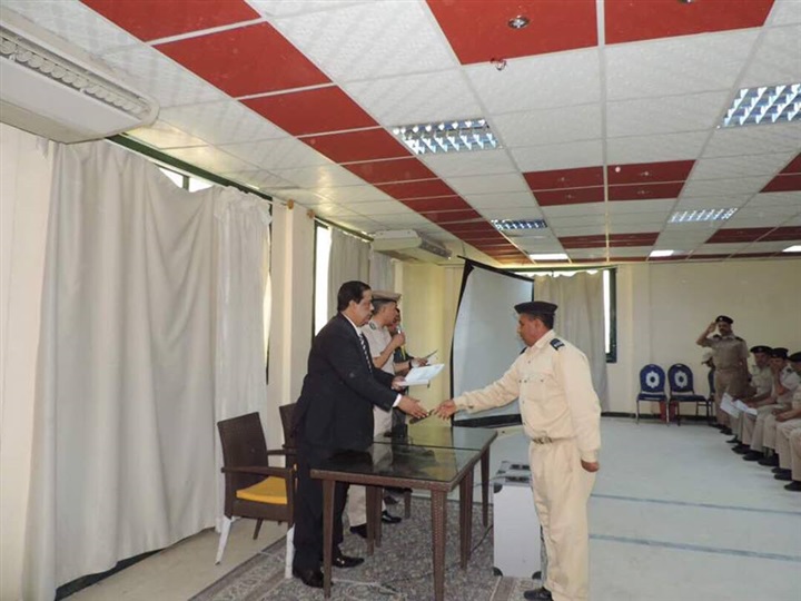 بالصور.. مدير أمن كفر الشيخ يشهد ختام الدورة الـ32 لأفراد الشرطة
