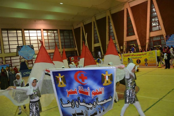 بالصور..شوقى يشهد انطلاق فاعليات مهرجان الحفل الختامى للأنشطة التربوية