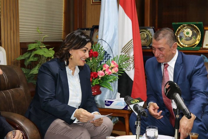 بالصور.. نائب وزير الزراعة ومحافظ كفرالشيخ يبحثان تطوير الثروة الحيوانية والسمكية