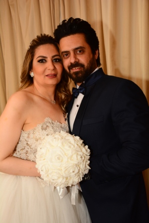 بالصور.. حفل زفاف الفنان محمد عاطف علي لبني الحسيني