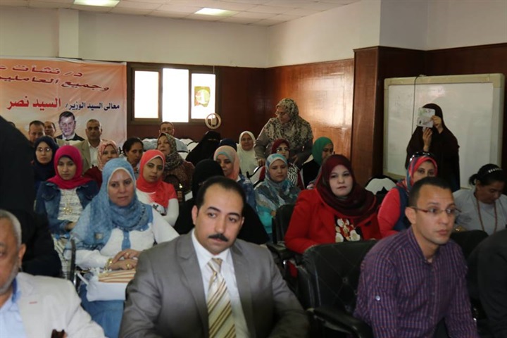 بالصور.. نائب وزير الزراعة ومحافظ كفرالشيخ يبحثان تطوير الثروة الحيوانية والسمكية