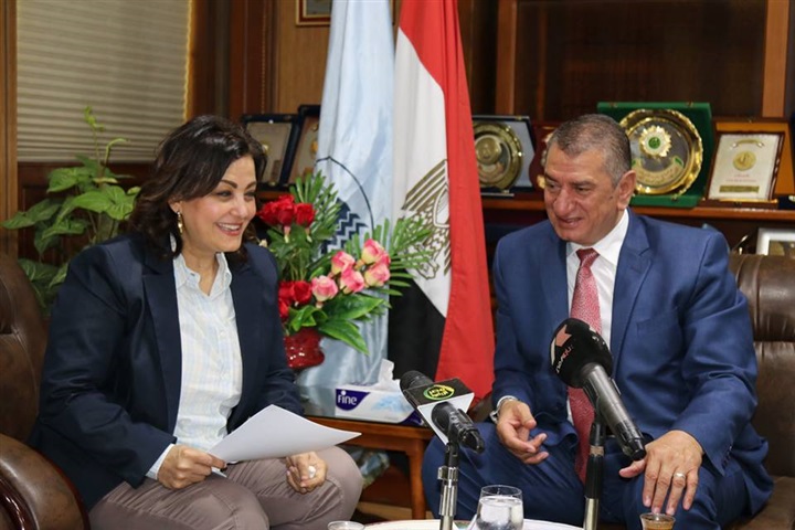 بالصور.. نائب وزير الزراعة ومحافظ كفرالشيخ يبحثان تطوير الثروة الحيوانية والسمكية