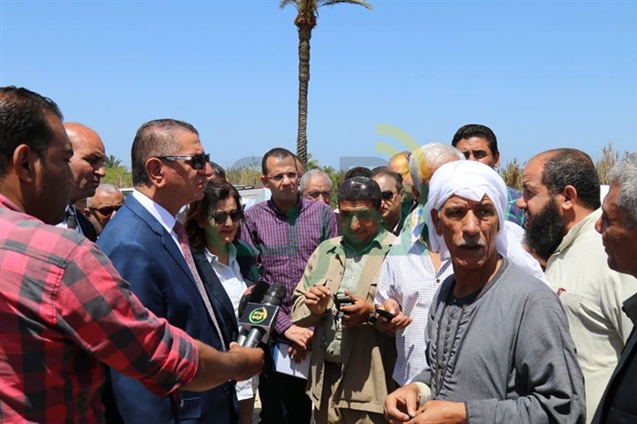 بالصور .. نائب وزير الزراعة: إعداد مشروع قانون لتغليظ عقوبة المعتدين علي بحيرة البرلس