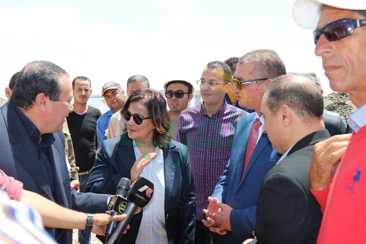 بالصور .. نائب وزير الزراعة: إعداد مشروع قانون لتغليظ عقوبة المعتدين علي بحيرة البرلس