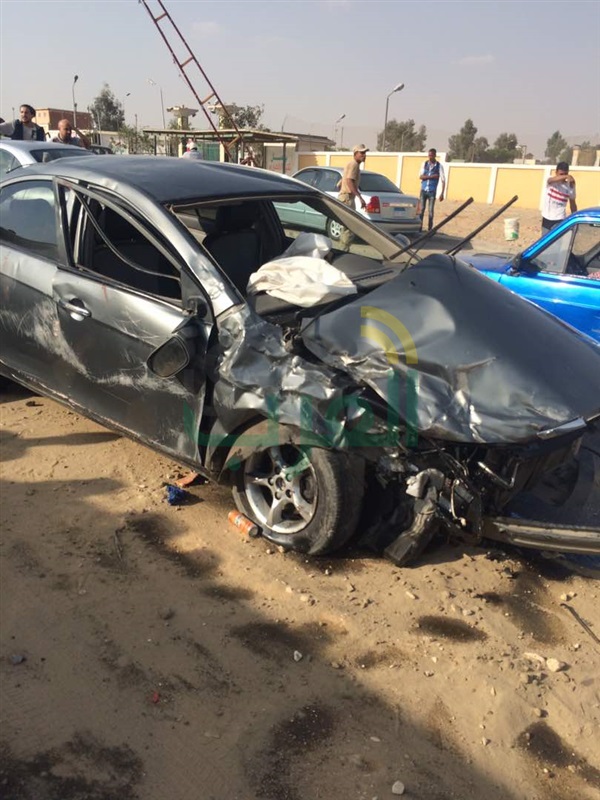 إصابة 4 أشخاص في تصادم 3 سيارات بمدينة نصر