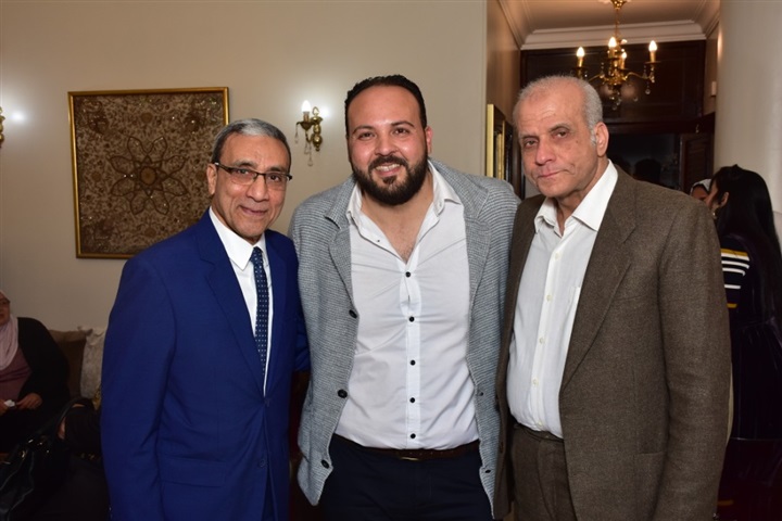 بالصور.. أشرف عبدالباقي وخالد سليم يحتفلان بعقد قران الإعلامى هشام صلاح بالصور.. أشرف عبدالباقي وخالد سليم يحتفلان بعقد قران الإعلامى هشام صلاح