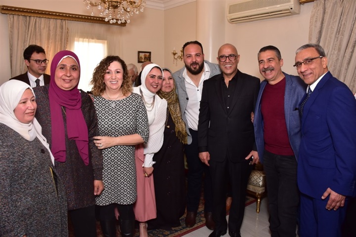 بالصور.. أشرف عبدالباقي وخالد سليم يحتفلان بعقد قران الإعلامى هشام صلاح بالصور.. أشرف عبدالباقي وخالد سليم يحتفلان بعقد قران الإعلامى هشام صلاح