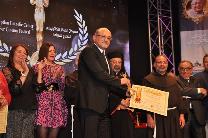 بالصور.. تكريم نجوم الفن في حفل ختام المركز الكاثوليكي المصري للسينما بالصور.. تكريم نجوم الفن في حفل ختام المركز الكاثوليكي المصري للسينما