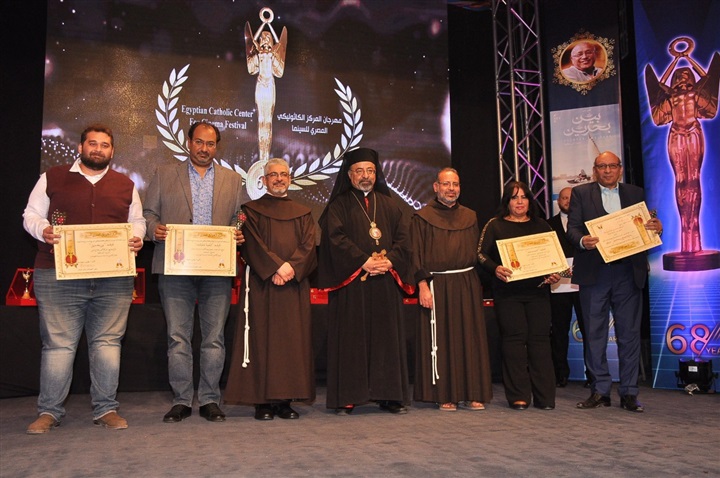 بالصور.. تكريم نجوم الفن في حفل ختام المركز الكاثوليكي المصري للسينما بالصور.. تكريم نجوم الفن في حفل ختام المركز الكاثوليكي المصري للسينما