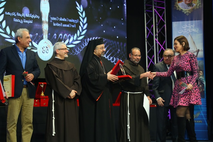 بالصور.. تكريم نجوم الفن في حفل ختام المركز الكاثوليكي المصري للسينما بالصور.. تكريم نجوم الفن في حفل ختام المركز الكاثوليكي المصري للسينما