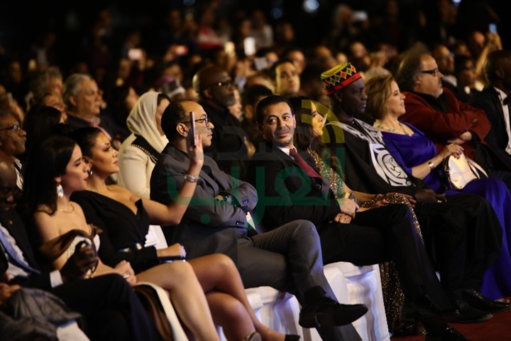 بالصور .. تكريم نجوم الفن بحفل افتتاح مهرجان الأقصر السينمائي