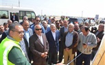 وزير النقل ومحافظ المنيا يتفقدان عدد من المشروعات القومية المنيا 