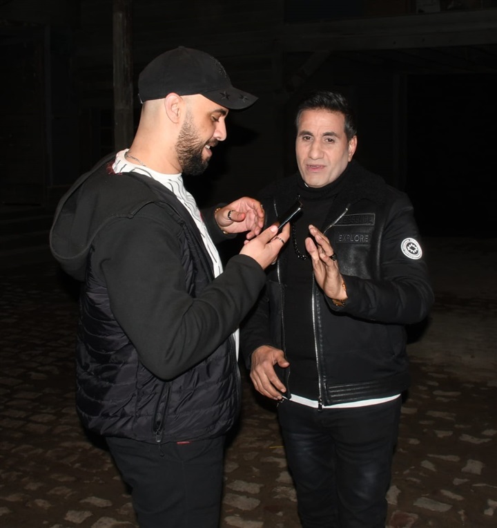 بالصور...كواليس كليب احمد شيبة " شاب عجوز " بالصور...كواليس كليب احمد شيبة " شاب عجوز "