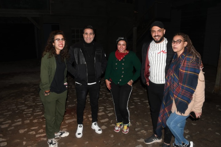 بالصور...كواليس كليب احمد شيبة " شاب عجوز " بالصور...كواليس كليب احمد شيبة " شاب عجوز "