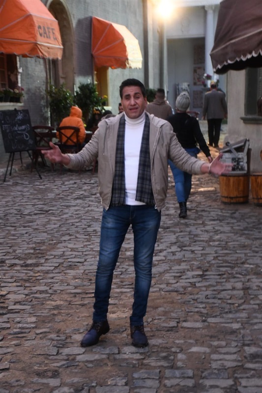 بالصور...كواليس كليب احمد شيبة " شاب عجوز " بالصور...كواليس كليب احمد شيبة " شاب عجوز "