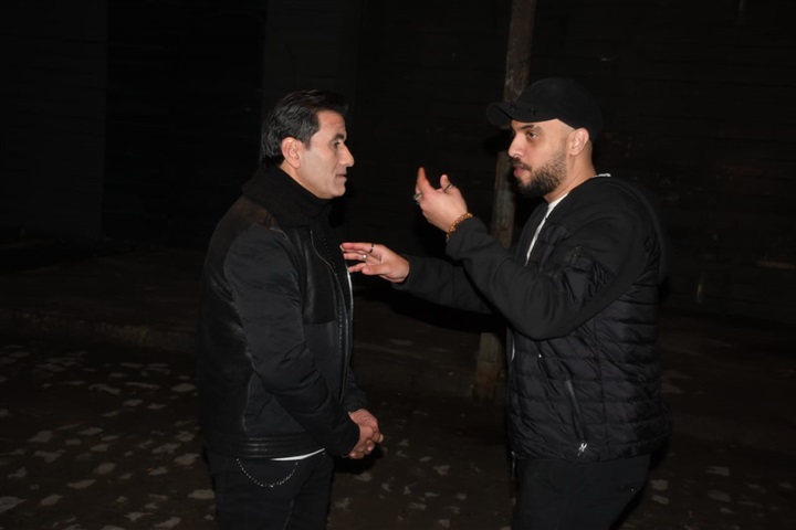 بالصور...كواليس كليب احمد شيبة " شاب عجوز " بالصور...كواليس كليب احمد شيبة " شاب عجوز "