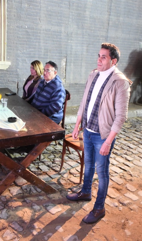 بالصور...كواليس كليب احمد شيبة " شاب عجوز " بالصور...كواليس كليب احمد شيبة " شاب عجوز "
