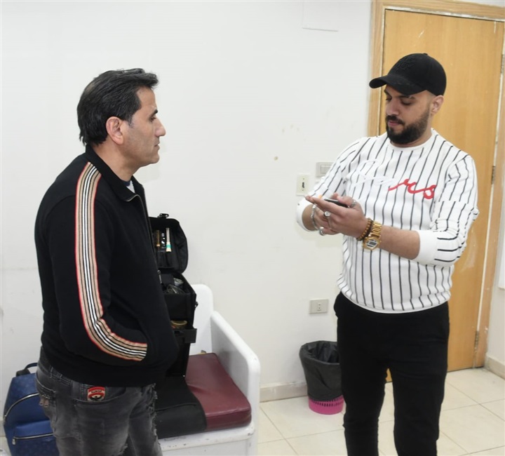 بالصور...كواليس كليب احمد شيبة " شاب عجوز " بالصور...كواليس كليب احمد شيبة " شاب عجوز "