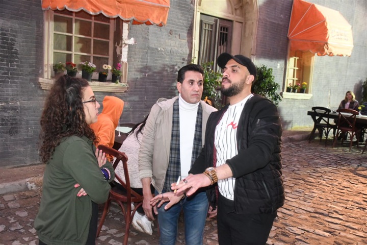 بالصور...كواليس كليب احمد شيبة " شاب عجوز " بالصور...كواليس كليب احمد شيبة " شاب عجوز "