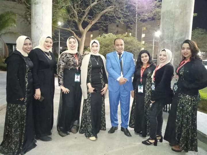 جامعة أسيوط تكرم المايسترو نصر الدين لفوز منتخبها بالمركز الثالث على مستوى الجامعات