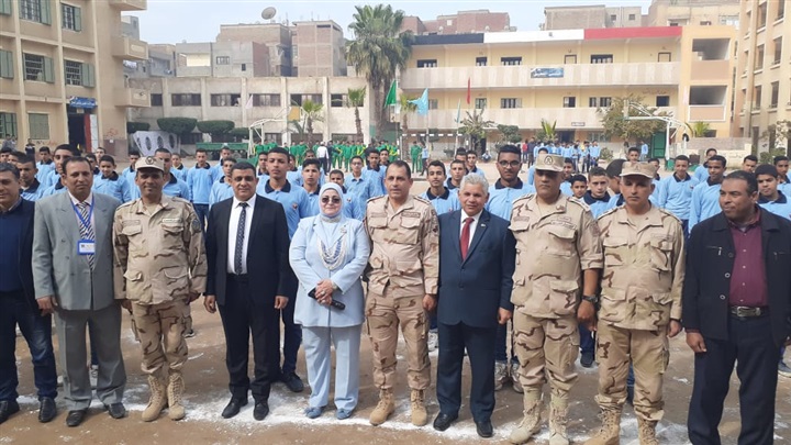 بالصور .. عروض عسكرية لطلاب مدارس كفر الشيخ إحتفالًا بيوم الشهيد