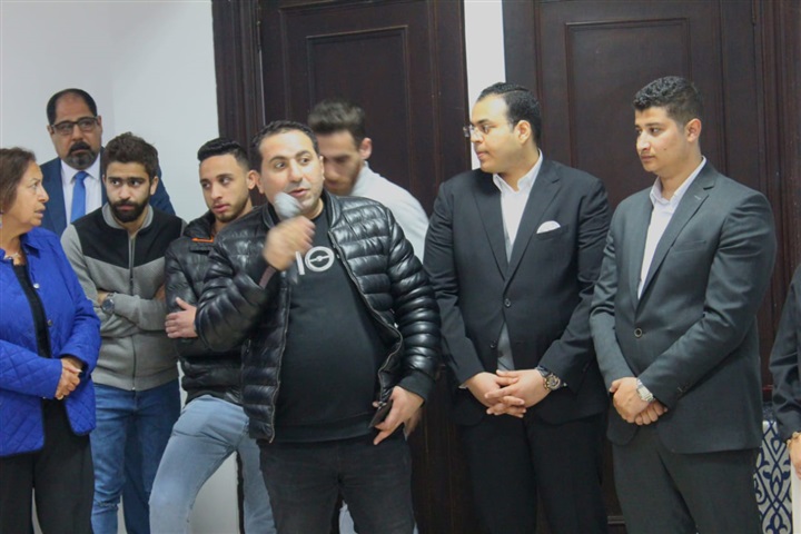 بالصور.. تكريم هاني رمزي بالأكاديمية البحرية بالصور.. تكريم هاني رمزي بالأكاديمية البحرية