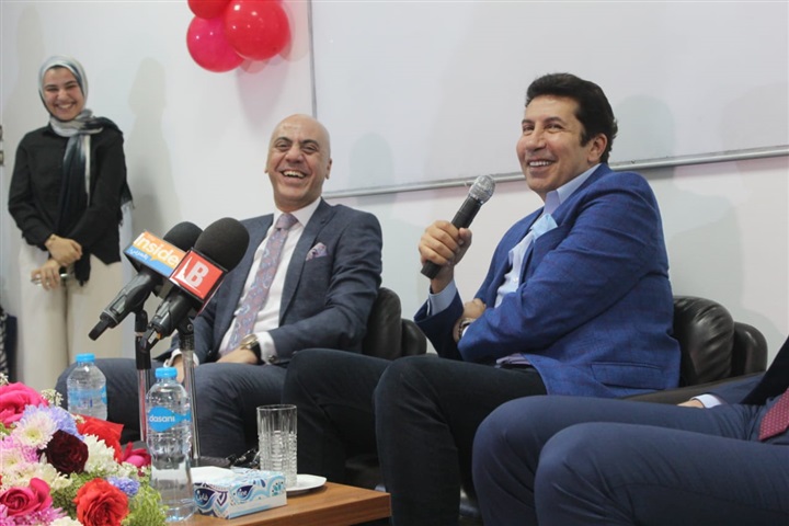 بالصور.. تكريم هاني رمزي بالأكاديمية البحرية بالصور.. تكريم هاني رمزي بالأكاديمية البحرية