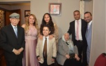 اللواء أحمد أبوالعزائم يحتفل بخطوبة رجل الأعمال عبدالرحمن العريبى وعروسه المخرجة أروى عبدالواحد