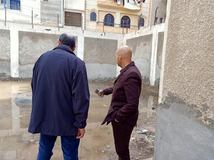 وكيل وزارة الصحة يطمئن علي منافذ تقديم الخدمة بعد إستقرار الطقس