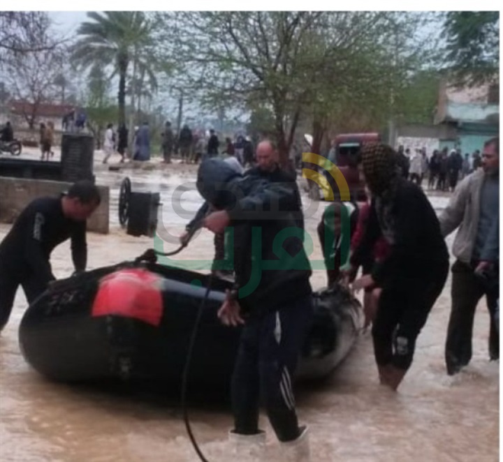 بالصور.. جهود متواصلة من أجهزة وزارة الداخلية لإنقاذ المضارين من موجة الطقس الأخيرة