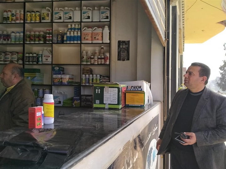 بالصور.. ضبط 10926 عبوة مبيدات زراعية "فاسدة" بكفر الشيخ