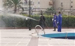 المدينة الشبابية بالإسكندرية تقوم بتعقيم منشآتها للوقاية من فيروس كورونا